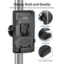 The user-friendly release button, non-slip pad and pure copper contacts are combined to build the COLBOR VBS of solid structure and great quality. 