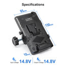 The COLBOR VBS features a size of 150*85*10mm and a voltage of 14.8V for both input and output. 