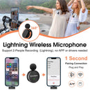 Moman CP2A & CP2AC lightning wireless microphone