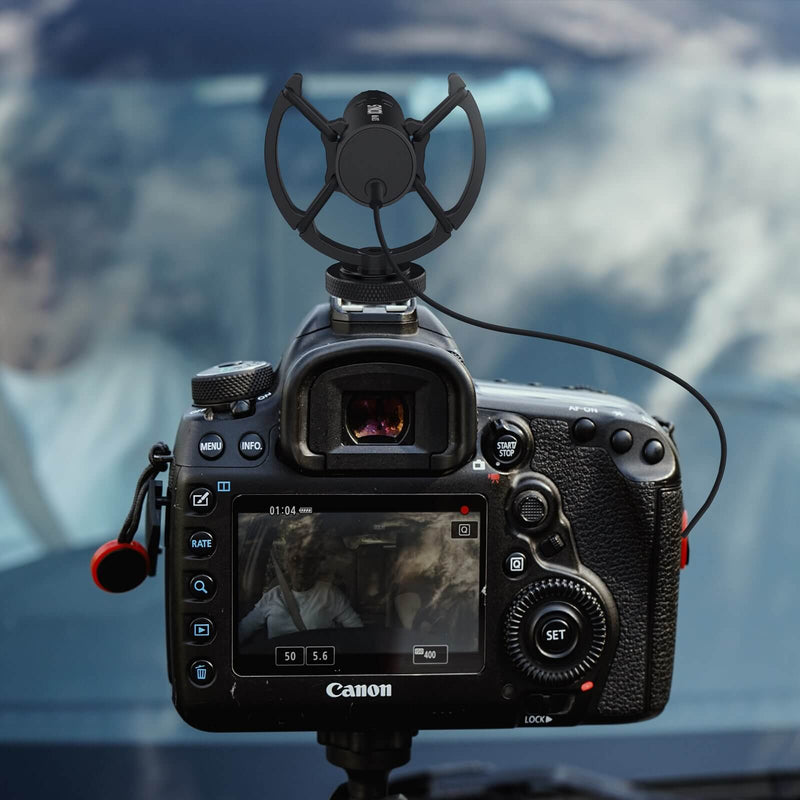 SYNCO M2S is the on-camera shotgun microphone with real-time indicator for filmmaking