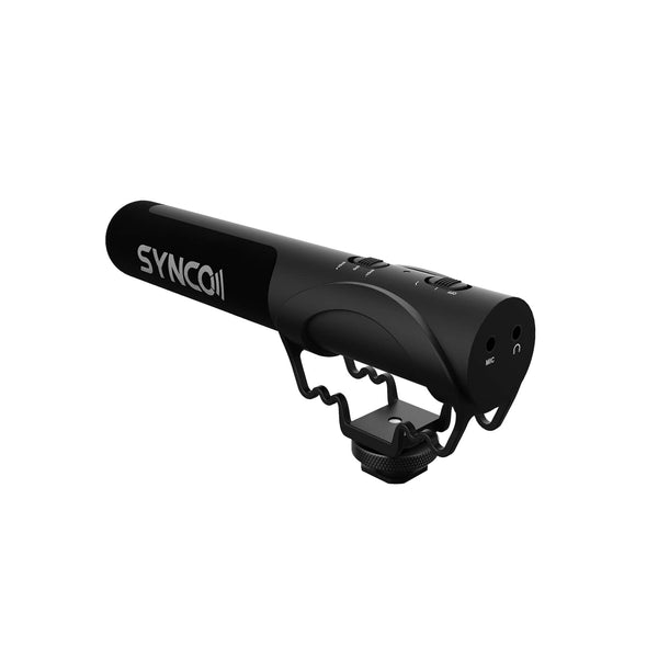 DSLR camera microphone SYNCO M3 is just 52g and Φ32×186mm in size, making it very portable for outdoor shooting