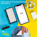 Moman ML1 panel light comes in a pocket size for convenient carrying and powerful illumination for recording needs