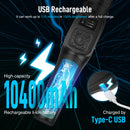 Moman MW-18 is a Type-C USB rechargeable light stick. It can work up to 110 mins in 100% brightness after a full charge