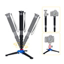 Moman C60 is a compact and sturdy monopod for video camera, which can easily keep the equipments steady 