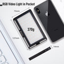 Moman ML9 is a RGB video light weighing 370g that can be put into the pocket