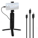 Battery Grip Moman Power 32 supports fast charging for various devices with the Type-C to Type-C/Lightning/Micro cables