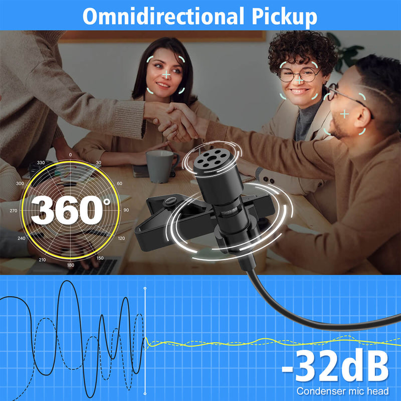 SYNCO S6M2 features omnidirectional pickup pattern
