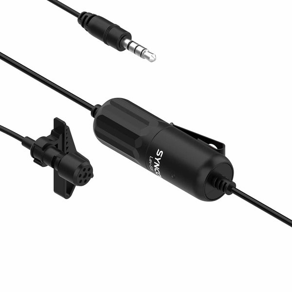 Wired microphone for speaker SYNCO S8 with auto-pairing tech and 360° audio pickup, provides intact amd clear sound