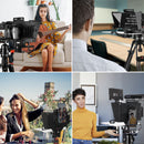 Moman MT2 works for lots of situations, especially as a teleprompter for zoom presentations