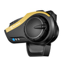 Moman Bluetooth intercom H3 gold is small and portable for daily carry. It also enjoys a long working time up to 30 hours